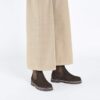 Highwood Slip on para mujer, piel de ante, color moca