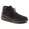Honnef High de piel nobuk negra