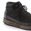 Honnef High de piel nobuk negra