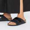 Kyoto de piel nobuck negra
