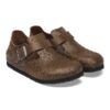 London de una sola correa, piel natural con relieve