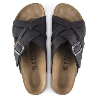 Lugano de cuero engrasado Camberra Old Black