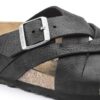 Lugano de cuero engrasado Camberra Old Black