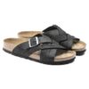 Lugano de cuero engrasado Camberra Old Black