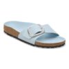 Madrid Big Buckle de charol de piel natural
