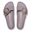 Madrid Big Buckle de charol de piel natural