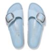 Madrid Big Buckle de charol de piel natural
