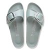 Madrid Big Buckle de charol de piel natural
