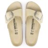 Madrid Big Buckle de charol de piel natural