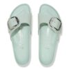 Madrid Big Buckle de charol de piel natural
