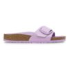 Madrid Big Buckle de charol de piel natural