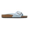 Madrid Big Buckle de charol de piel natural
