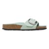 Madrid Big Buckle de charol de piel natural