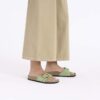 Madrid Big Buckle de charol de piel natural