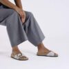 Madrid Big Buckle de charol de piel natural