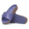 Madrid Big Buckle de charol de piel natural