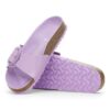 Madrid Big Buckle de charol de piel natural