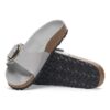 Madrid Big Buckle de charol de piel natural