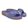 Madrid Big Buckle de charol de piel natural