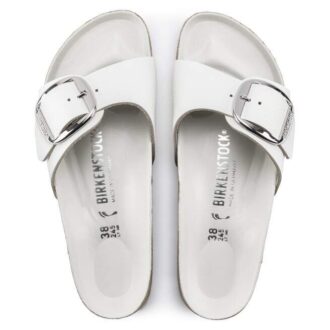 Madrid Big Buckle de piel natural