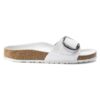 Madrid Big Buckle de piel natural