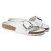 Madrid Big Buckle de piel natural