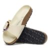 Madrid Big Buckle de piel nobuk natural