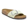 Madrid con Big Buckle de piel nobuk