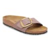 Madrid con Big Buckle de piel nobuk