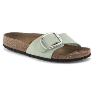 Madrid con Big Buckle de piel nobuk