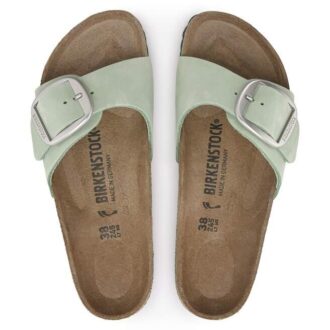 Madrid con Big Buckle de piel nobuk