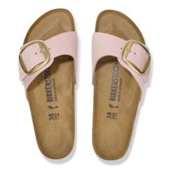 Madrid con Big Buckle de piel nobuk
