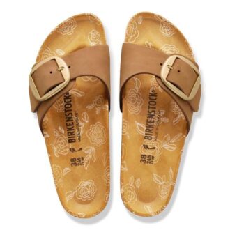 Madrid con Big Buckle de piel nobuk
