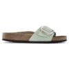 Madrid con Big Buckle de piel nobuk