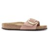 Madrid con Big Buckle de piel nobuk