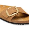 Madrid con Big Buckle de piel nobuk