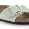 Madrid con Big Buckle de piel nobuk