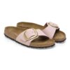 Madrid con Big Buckle de piel nobuk