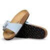 Madrid con Big Buckle de piel nobuk