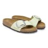 Madrid con Big Buckle de piel nobuk