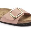 Madrid con Big Buckle de piel nobuk