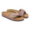 Madrid con Big Buckle de piel nobuk