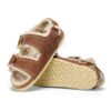 Milano con hebilla Big Buckle, piel de oveja y cuero natural engrasado