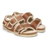 Milano con hebilla Big Buckle, piel de oveja y cuero natural engrasado