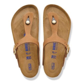 Plantilla Gizeh Soft Footbed de piel nobuk