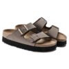 Plataforma Arizona Birko-Flor vegano nubuck