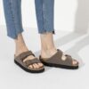 Plataforma Arizona Birko-Flor vegano nubuck
