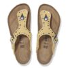 Remaches Gizeh Cuero de ante Ocre