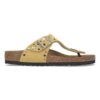 Remaches Gizeh Cuero de ante Ocre