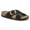 Siena Big Buckle de piel nobuk